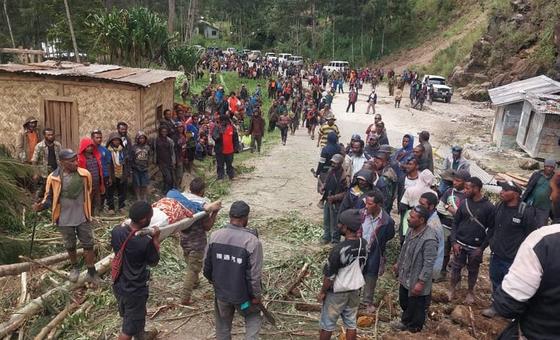 Papua New Guinea landslide: 670 feared dead, says UN migration agency